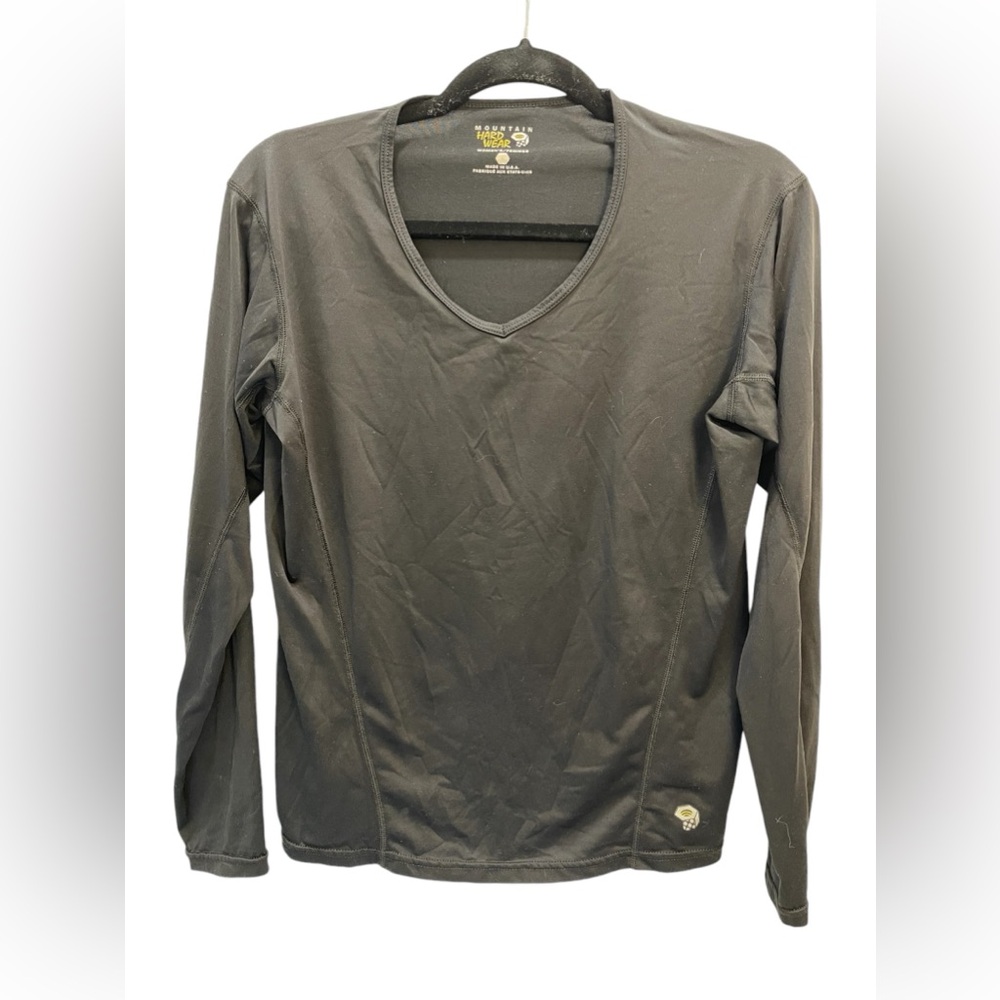 Mountain Hard Wear black sport long sleeve shirt in size Medium
